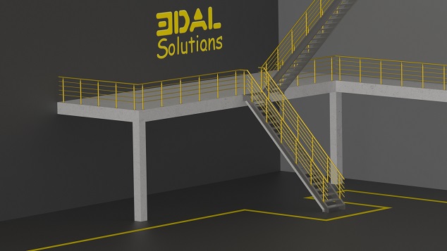EDAL solutions trappen leuningen SolidWorks