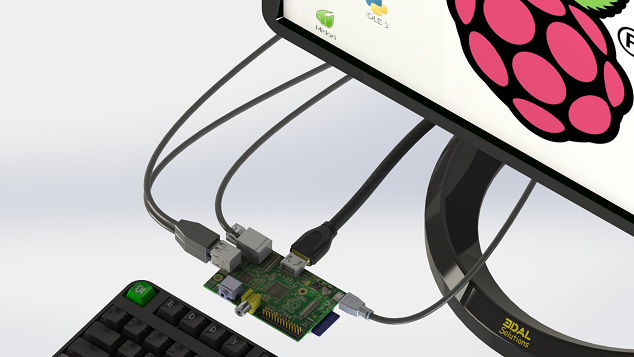 EDAL solutions Raspberry Pi Qt button